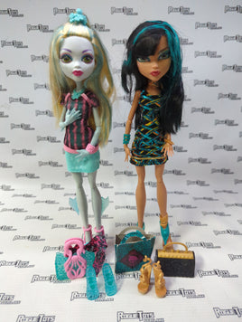 Mattel Monster High Scaris City of Frights Lagoona Blue & Cleo De Nile Set of 2