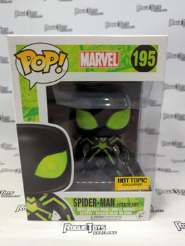 Funko POP! Marvel Stealth Suit Spider-Man (Hot Topic Exclusive) 195