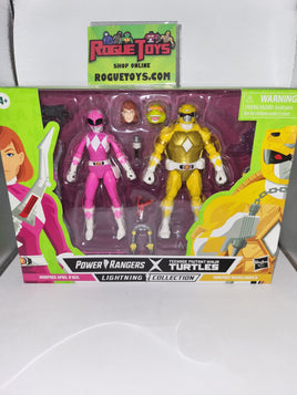 Hasbro MMPR x TMNT- April O'Neil / Michelangelo