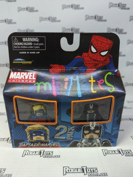 Diamond Select Marvel Universe Minimates Captain Marvel & Black Bolt Two Pack