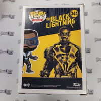 FUNKO POP! Heroes #344 DC Black Lightning, Black Lightning (San Diego Comic Con, 3000 Pcs Limited Edition) - Rogue Toys