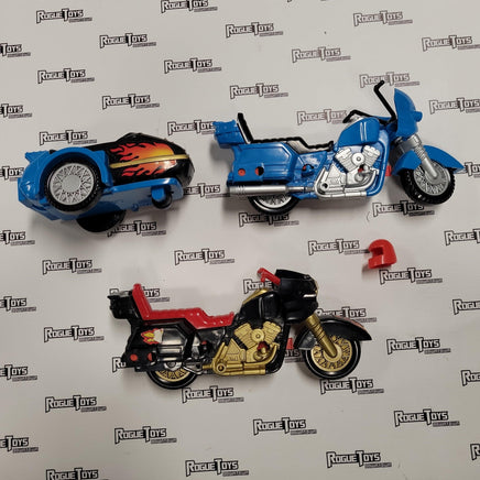 TYCO Crash Test Dummies (1991) Motorcycle Crash Set (Incomplete) - Rogue Toys