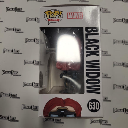 FUNKO POP! Games #630, Marvel Gamerverse Black Widow (GITD Chase) from Avengers - Rogue Toys