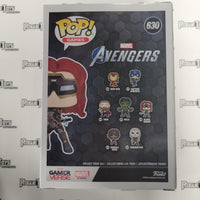 FUNKO POP! Games #630, Marvel Gamerverse Black Widow (GITD Chase) from Avengers - Rogue Toys