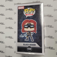 FUNKO POP! Games #630, Marvel Gamerverse Black Widow (GITD Chase) from Avengers - Rogue Toys