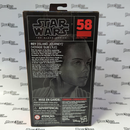 Hasbro Star Wars The Black Series Rey (Island Journey) - Rogue Toys