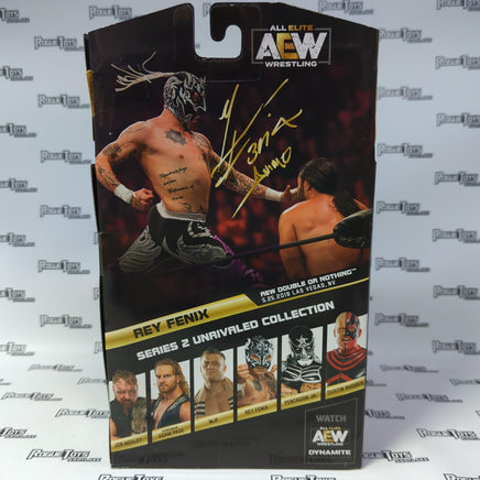 Jazwares AEW Unrivaled Collection Series 2 SIGNED Rey Fenix - Rogue Toys