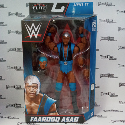 Mattel WWE Elite Collection Series 98 Faarooq Asad - Rogue Toys