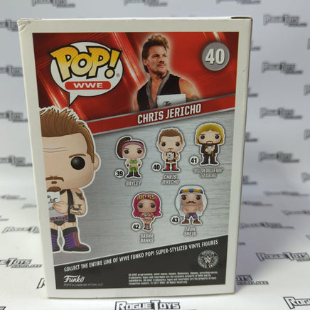 Funko POP! WWE Chris Jericho (FYE Exclusive) 40 - Rogue Toys