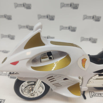 Bandai Mighty Morphin Power Rangers White Shark Cycle - Rogue Toys