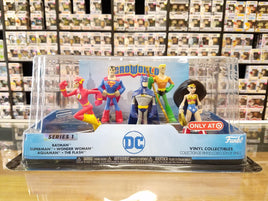 Funko Hero World Series 1 DC 5 Pack Batman Superman Wonder Woman Aquaman The Flash Target Exclusive - Rogue Toys