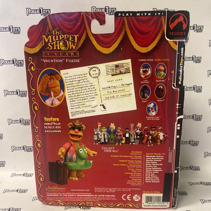 Palisades The Muppet Show Vacation Fozzie Series 2 Media Play Suncoast Exclusive (signed by palisades toy execs. Not authenticated) - Rogue Toys