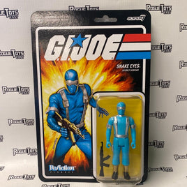 Super 7 ReAction GI Joe Secret Service Snake Eyes - Rogue Toys