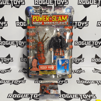 ToyBiz Power Slam WCW Wrestlers Roddy Piper with Missile Firing Bag Pipes and Hammer Punching Action Autographed - Rogue Toys