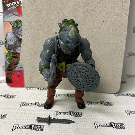 Playmates Vintage Teenage Mutant Ninja Turtles- Rocksteady (soft head) - Rogue Toys