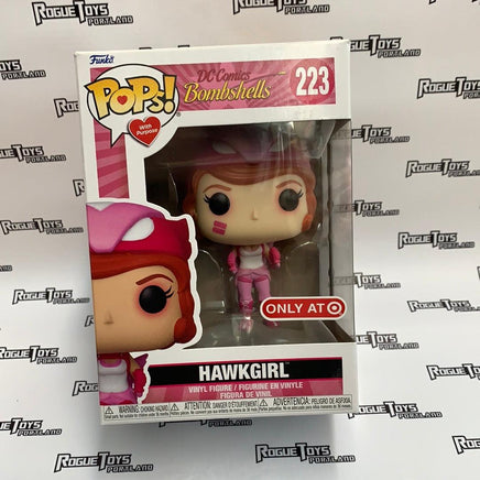 Funko Pop! DC Comics Bombshells Hawkgirl Breast Cancer Awareness #223 Target Exclusive - Rogue Toys