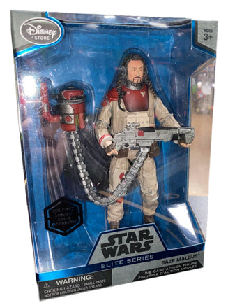 Disney Store Star Wars Elite Series Die Cast Action Figure Baze Malbus - Rogue Toys