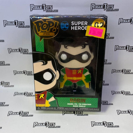 Funko Pop Pin 02 DC Super Heros Robin - Rogue Toys