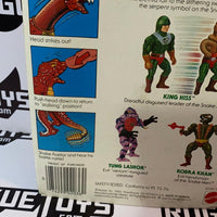 Mattel MOTU Vintage Rattlor 3 Back - Rogue Toys