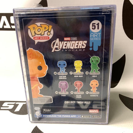 Funko Pop! Art Series The Infinity Saga Hawkeye - Rogue Toys