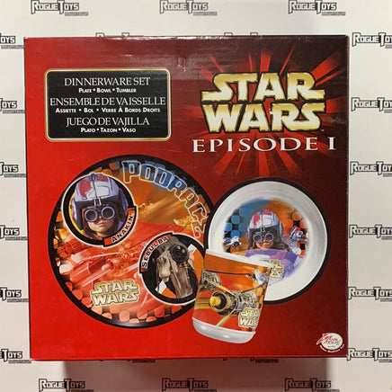 Zak Designs Star Wars Episode 1 Dinnerware Set - Rogue Toys