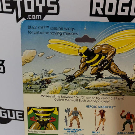 Mattel MOTU Vintage Buzz-Off 12 Back - Rogue Toys