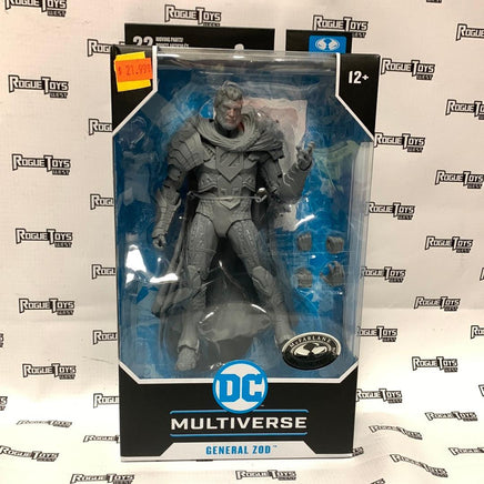 MCFARLANE TOYS - DC MULTIVERSE - GENERAL ZOD DC REBIRTH - PLATINUM EDITION - Rogue Toys