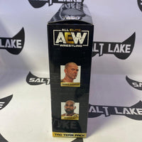 All Elite AEW Wresting Unrivaled Collection Frankie Kazarisn And Scorpio Sky - Rogue Toys